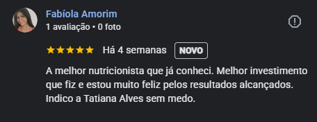 Print de avaliação real no Google 9